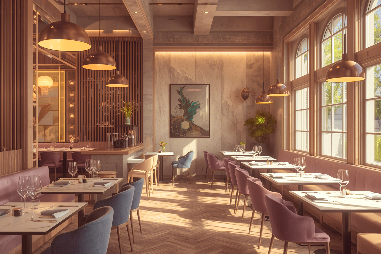 Restaurant Interior Turnkey Design
